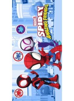 RĘCZNIK 70x140 KĄPIELOWY PLAŻOWY BAWEŁNIANY SPIDERMAN MARVEL SPIDEY