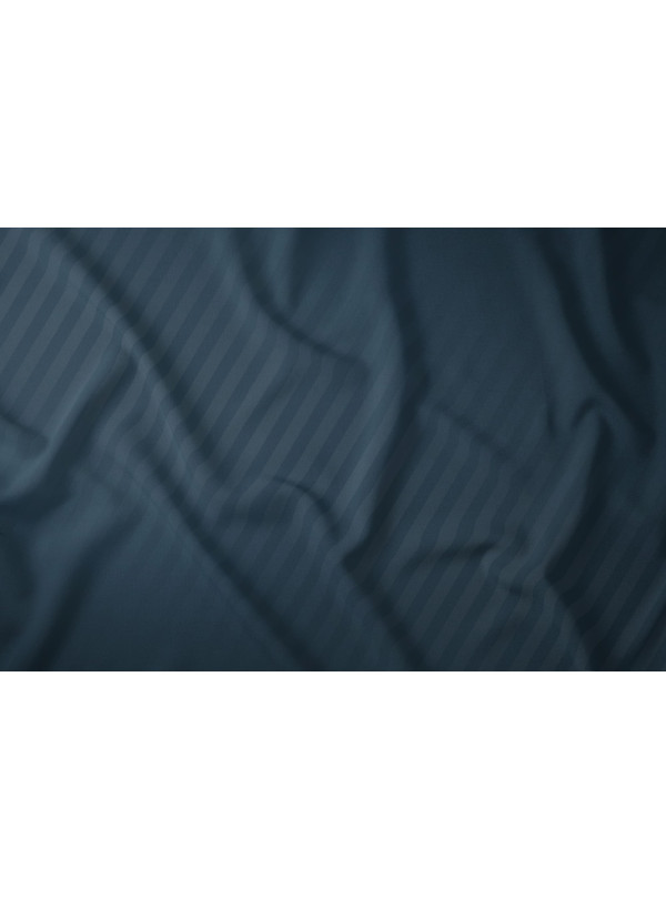 POŚCIEL 140x200 NIEBIESKA Z ADAMASZKU HOTELOWA PREMIUM