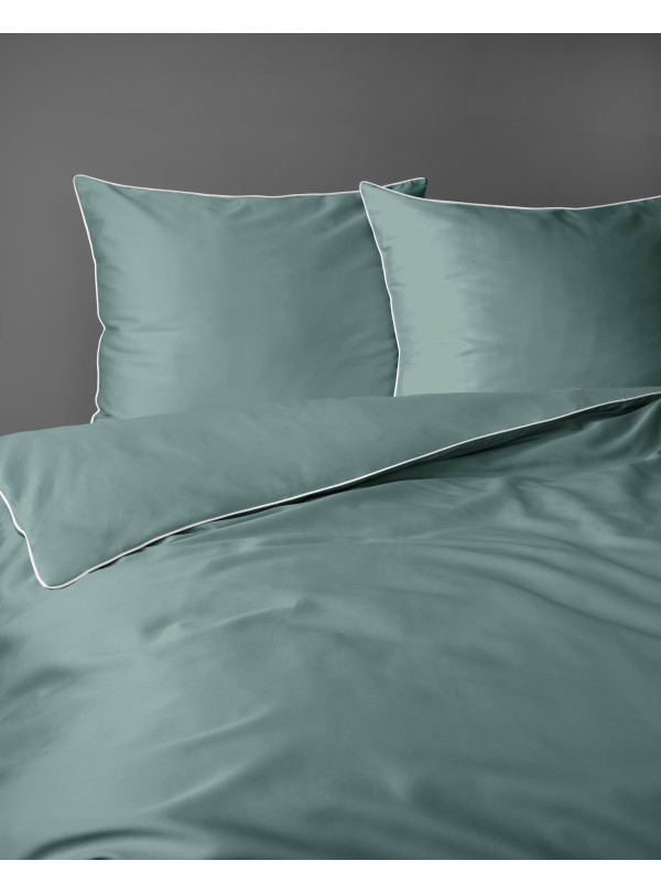 KOMPLET POŚCIELI PURE 200x220 MAKOSATYNA MIĘTOWA