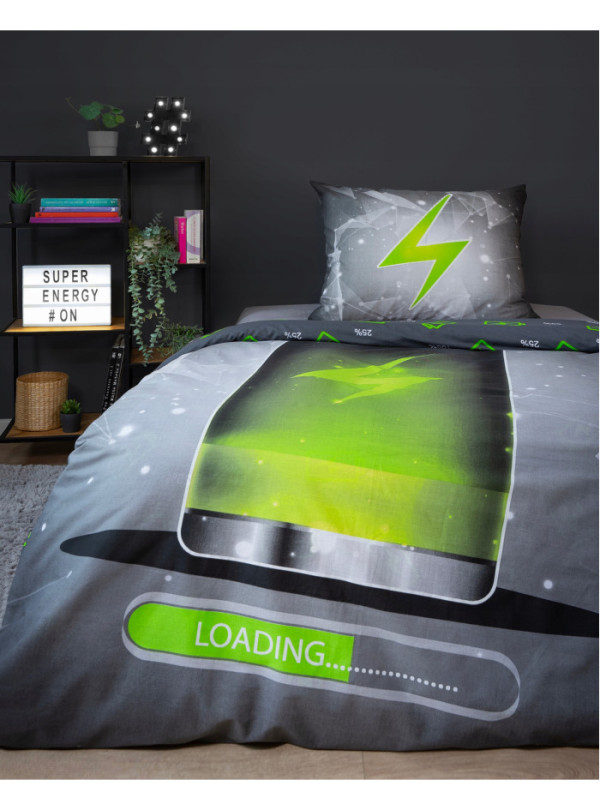 Pościel Świecąca W Ciemności140x200 Bateria