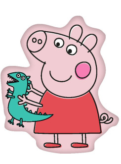 PODUSZKA KSZTAŁKTA ŚWINKA PEPPA 3D