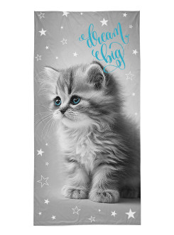 RĘCZNIK 70x140 KĄPIELOWY PLAŻOWY BAWEŁNIANY KOTEK