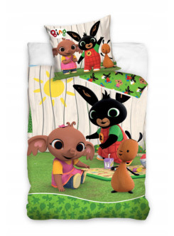 KOMPLET POŚCIELI 140x200 DZIECIĘCA KRÓLIK BING BG-423
