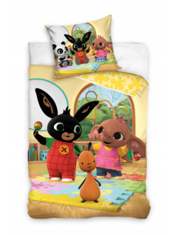 KOMPLET POŚCIELI 160x200 DZIECIĘCA KRÓLIK BING BG-312