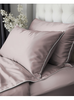 KOMPLET POŚCIELI PURE 160x200 MAKOSATYNA PUDROWY RÓŻ RÓŻOWA 2