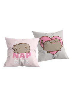 PODUSZKA 40x40 KOT PUSHEEN CZAS NA DRZEMKĘ