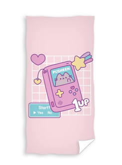 RĘCZNIK PUSHEEN 70x140 KĄPIELOWY KOT GAMEBOY