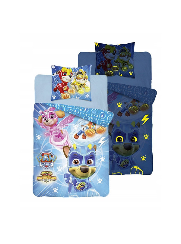 POŚCIEL 160x200 ŚWIECĄCA W CIEMNOŚCI PSI PATROL PP_13