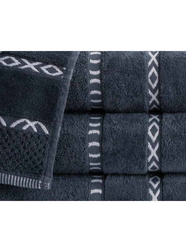 RĘCZNIK KĄPIELOWY 70x140 GINO GRAFITOWY