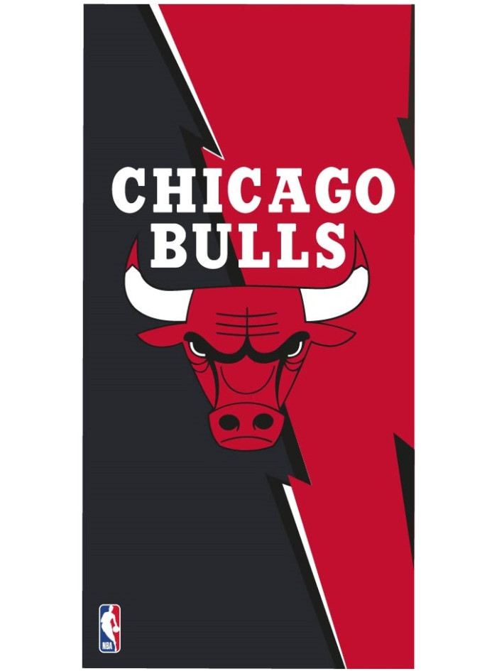 RĘCZNIK KĄPIELOWY PLAŻOWY 70x140 CHICAGO BULLS
