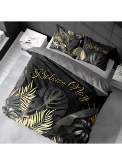 POŚCIEL BAWEŁNIANA 160x200 KRÓLOWA NOCY