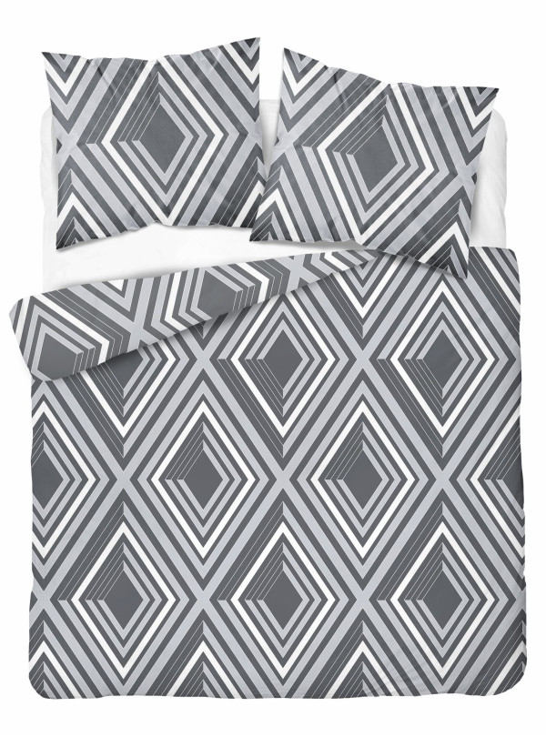 KOMPLET POŚCIELI 160x200 GEOMETRYCZNY WZÓR