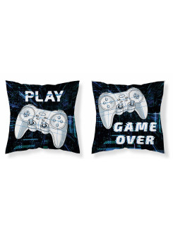 POSZEWKA NA PODUSZKĘ JAŚKA 40x40 GAME OVER PAD