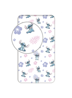 PRZEŚCIERADŁO Z GUMKA 90x200 LILO I STITCH