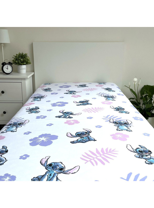 PRZEŚCIERADŁO Z GUMKA 90x200 LILO I STITCH