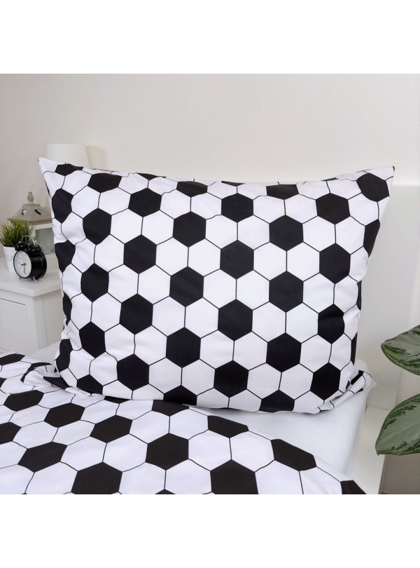 POŚCIEL MŁODZIEŻOWA 140x200 DLA PIŁKARZA PIŁKA NOŻNA BOISKO