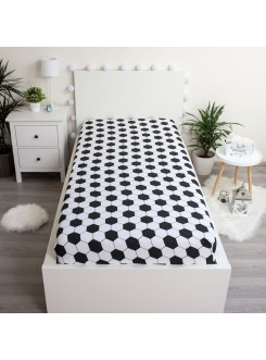 PRZEŚCIERADŁO Z GUMKA 90x200 PIŁKA NOŻNA PIŁKARSKIE 2