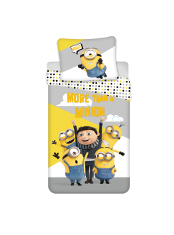 KOMPLET POŚCIELI 160x200 GRU I MINIONKI MINIONS