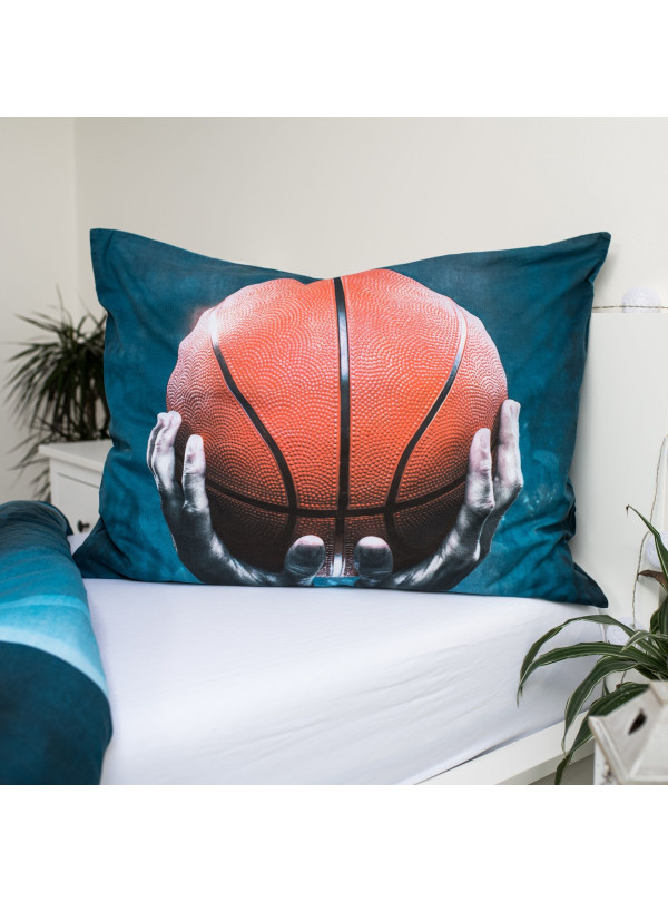 POŚCIEL MŁODZIEŻOWA 140x200 KOSZYKÓWKA