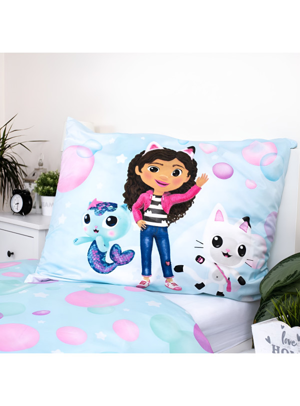 POŚCIEL 140x200 KOCI DOMEK GABI DLA DZIECI GAB-03