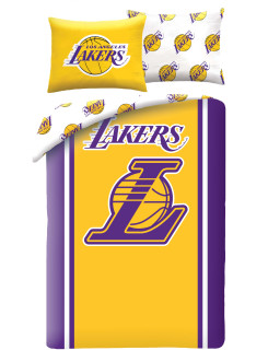 KOMPLET POŚCIELI 140x200 LOS ANGELES LAKERS