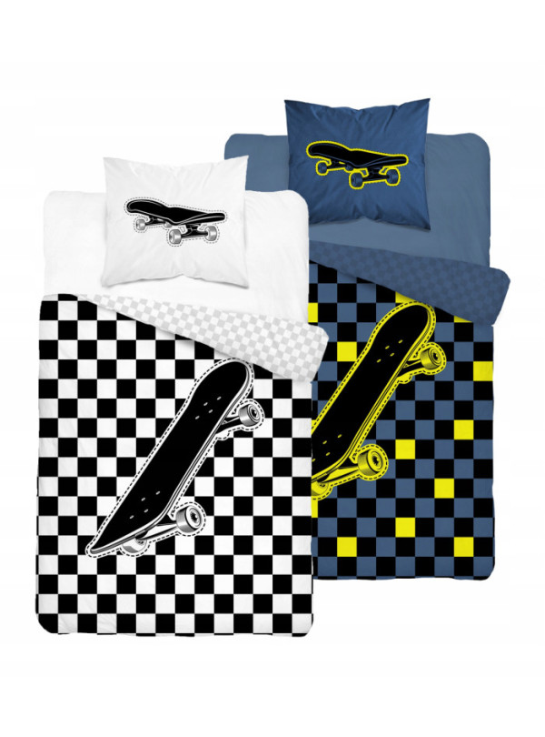 POŚCIEL 160x200 ŚWIECĄCA W CIEMNOŚCI DESKOROLKA