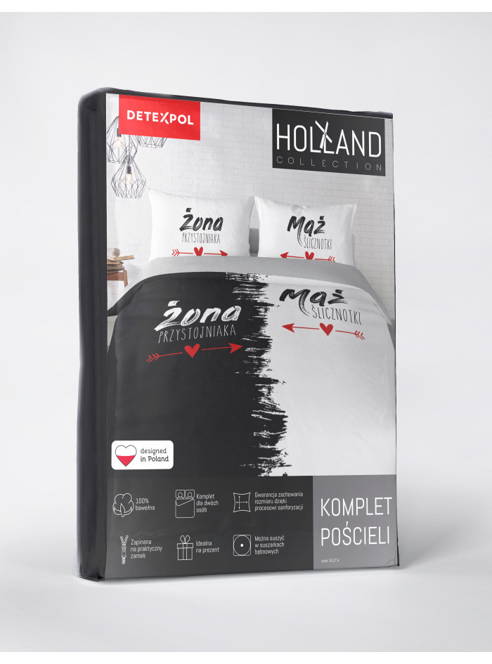 POŚCIEL 200x220 MĄŻ ŚLICZNOTKI ŻONA PRZYSTOJNIAKA