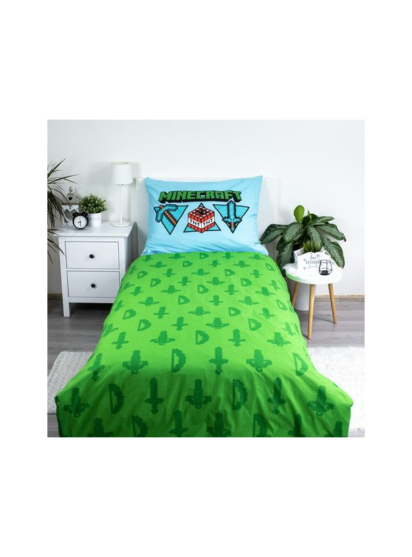 POŚCIEL 140x200 MINECRAFT LETS PLAY