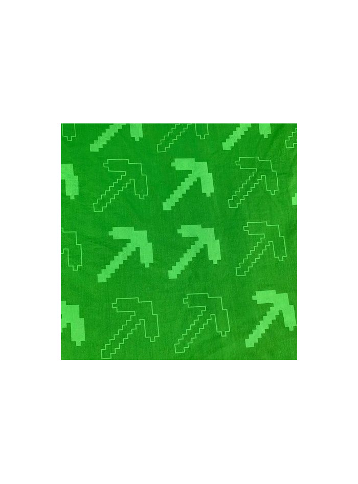 POŚCIEL 140x200 MINECRAFT NIEBIESKA BAWEŁNIANA