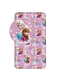 PRZEŚCIERADŁO Z GUMKA 90x200 FROZEN ELSA ANNA