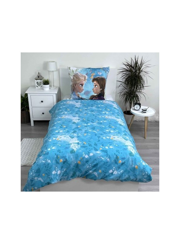 POŚCIEL BAWEŁNIANA 140x200 FROZEN KRAINA LODU RODZINA
