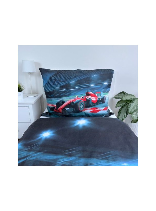 POŚCIEL MŁODZIEŻOWA 140x200 FORMUŁA 1 BOLID