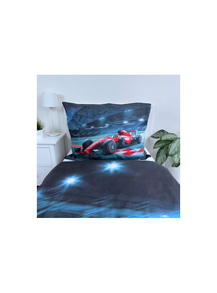POŚCIEL MŁODZIEŻOWA 140x200 FORMUŁA 1 BOLID