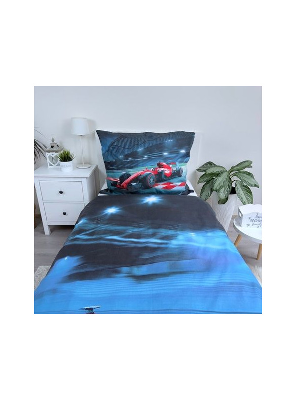 POŚCIEL MŁODZIEŻOWA 140x200 FORMUŁA 1 BOLID