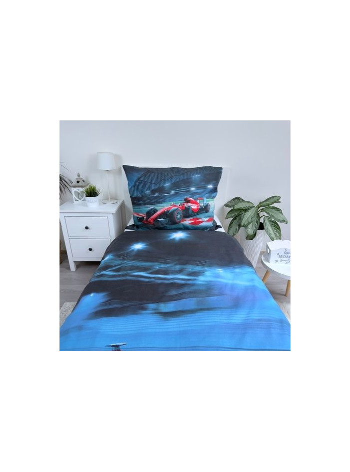 POŚCIEL MŁODZIEŻOWA 140x200 FORMUŁA 1 BOLID