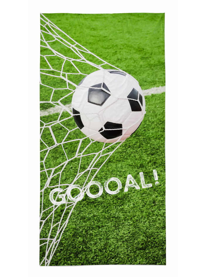 RĘCZNIK 70x140 KĄPIELOWY PLAŻOWY BAWEŁNIANY PIŁKA GOL