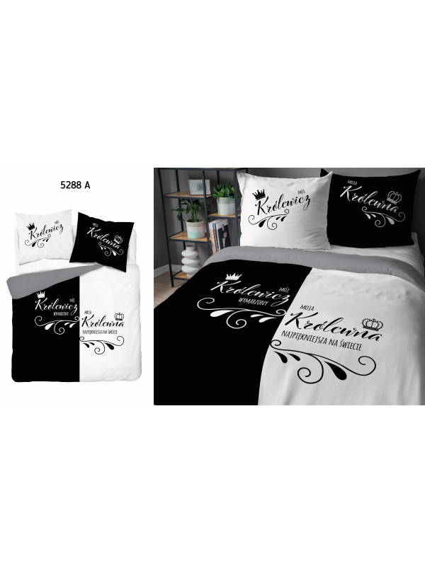 POŚCIEL 160x200 WYMARZONY KRÓLEWICZ NAJPIĘKNIEJSZA KRÓLEWNA