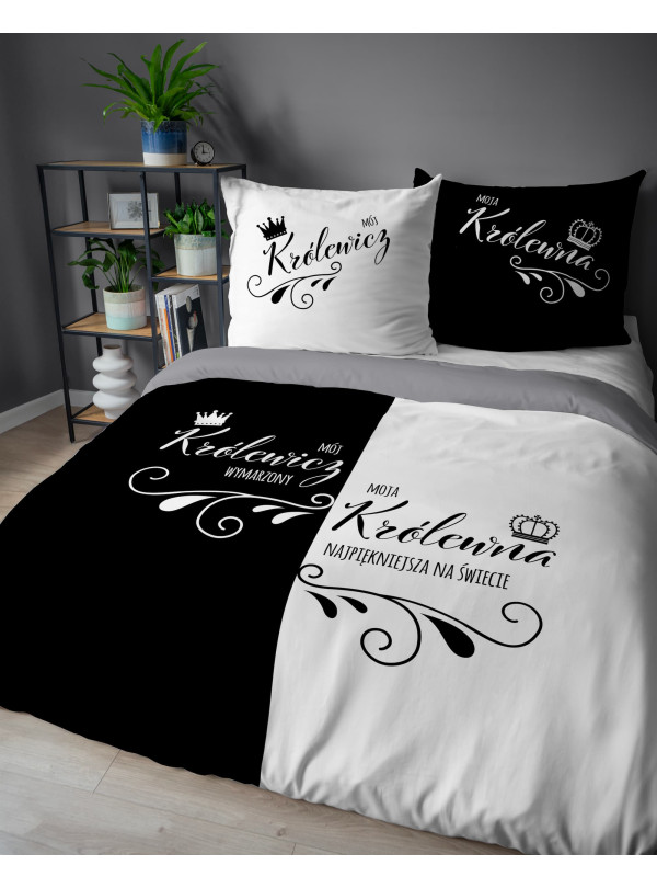 POŚCIEL 160x200 WYMARZONY KRÓLEWICZ NAJPIĘKNIEJSZA KRÓLEWNA