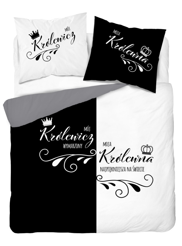 POŚCIEL 200x220 WYMARZONY KRÓLEWICZ NAJPIĘKNIEJSZA KRÓLEWNA