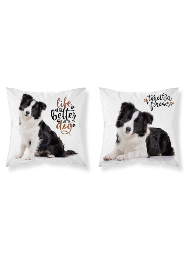 POSZEWKA NA PODUSZKĘ JAŚKA 40x40 PIES PIESEK