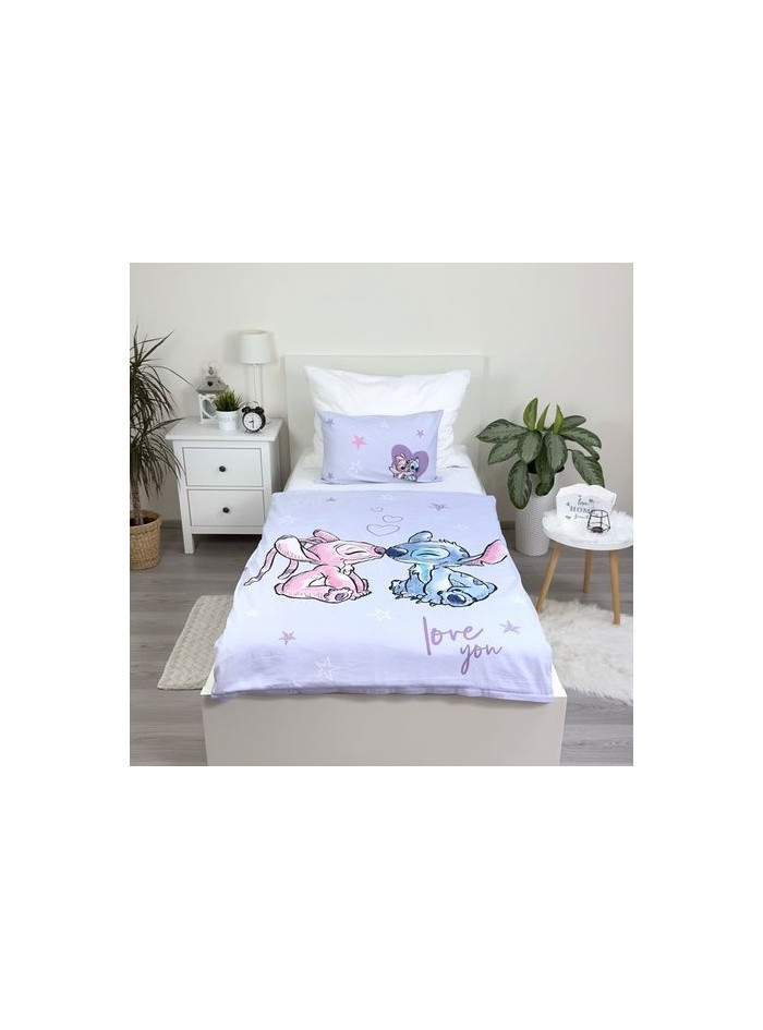 POŚCIEL DO ŁÓŻECZKA 100x135 LILO I STITCH