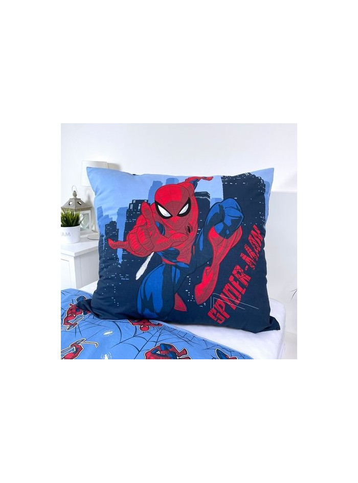 POŚCIEL DZIECIĘCA BAWEŁNIANA 160x200 SPIDERMAN