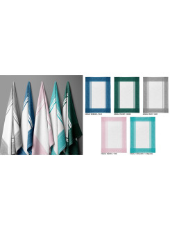 ŚCIERKA KUCHENNA 50x70 MIGDAŁ TURKUSOWA 2