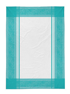 ŚCIERKA KUCHENNA 50x70 MIGDAŁ TURKUSOWA