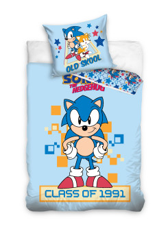POŚCIEL 140x200 SUPER SONIC THE HEDGEHOG