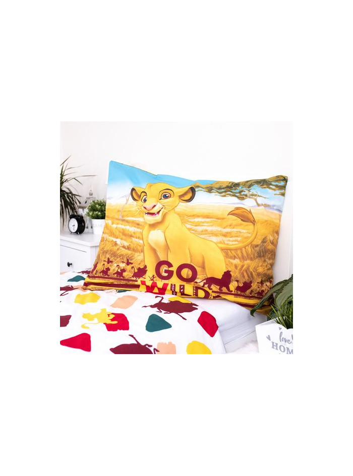 KOMPLET POŚCIELI 140x200 KRÓL LEW SIMBA TIMON I PUMBA GO WILD