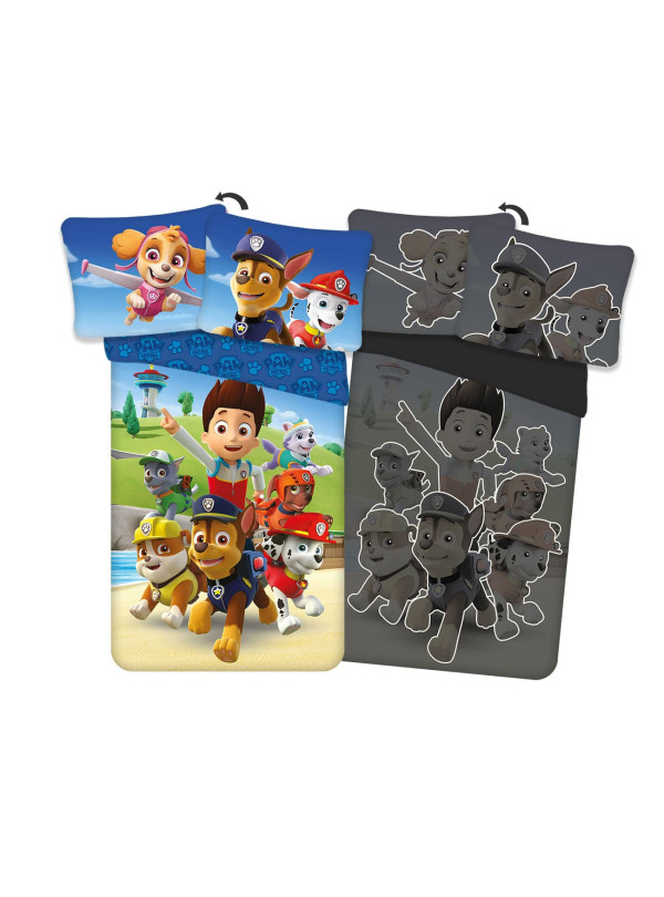 POŚCIEL 160x200 ŚWIECĄCA W CIEMNOŚCI PSI PATROL PP_29