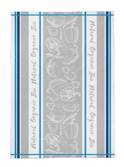 ŚCIERKA KUCHENNA 50x70 PAPRYKA NIEBIESKA