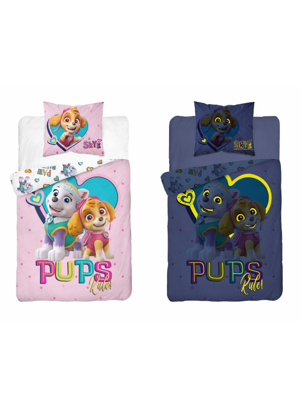 POŚCIEL 140x200 ŚWIECĄCA W CIEMNOŚCI PSI PATROL PP_30