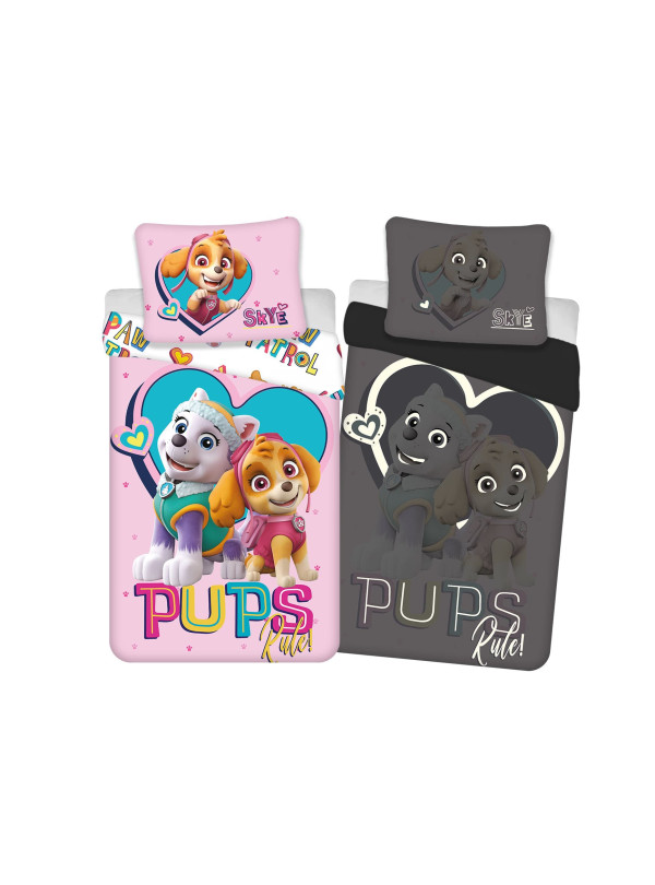 POŚCIEL 160x200 ŚWIECĄCA W CIEMNOŚCI PSI PATROL PP_30